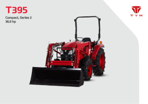 Tractores de uso municipal TYM T395