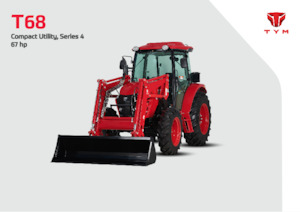 Tractores de uso municipal TYM T68