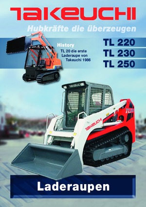 Minicargadoras Takeuchi TL 240