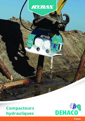 Vibradores planos montables Dehaco HYRAX 125