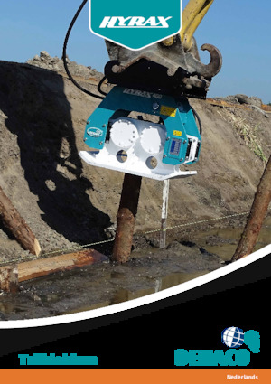 Vibradores planos montables Dehaco HYRAX 125