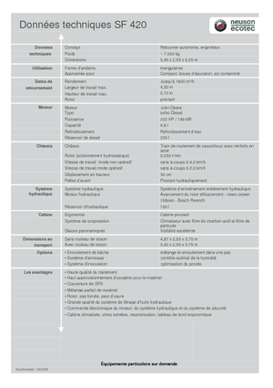 Composterizadores Neuson-Ecotec SF 420