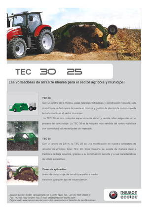 Composterizadores Neuson-Ecotec TEC 30