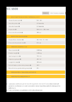 Trituradoras de hormigón Epiroc CC 1600 U