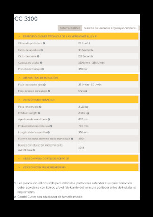 Trituradoras de hormigón Epiroc CC 3100 U