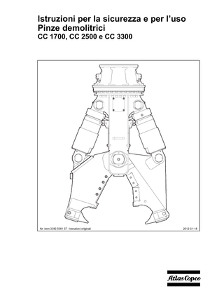 Trituradoras de hormigón Atlas Copco CC 2500S