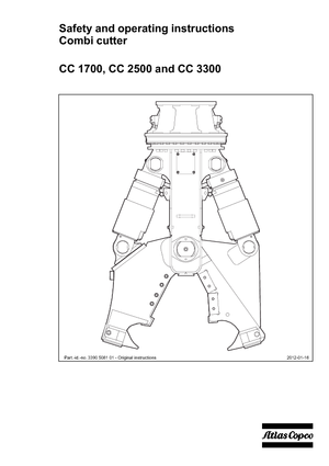 Trituradoras de hormigón Atlas Copco CC 2500S