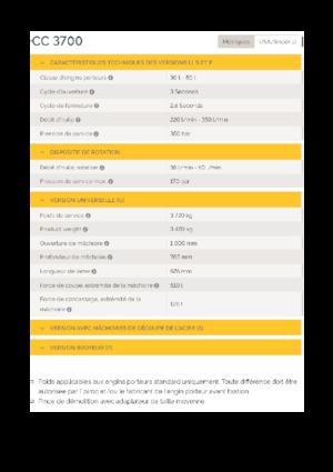 Trituradoras de hormigón Epiroc CC 3700 U