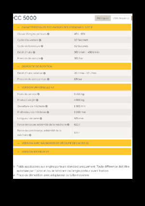 Trituradoras de hormigón Epiroc CC 5000 U