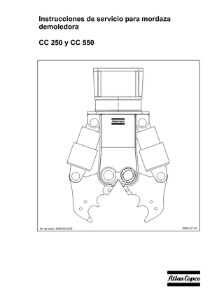 Trituradoras de hormigón Atlas Copco CC 550