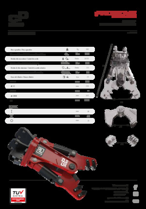 Trituradoras de hormigón Promove CP 300