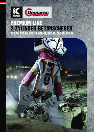 Trituradoras de hormigón Demarec DCC-50