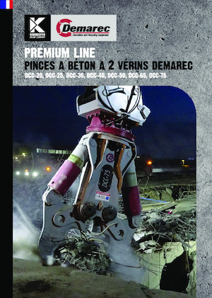 Trituradoras de hormigón Demarec DCC-50