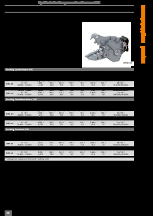 Trituradoras de hormigón Kinshofer DRD-45