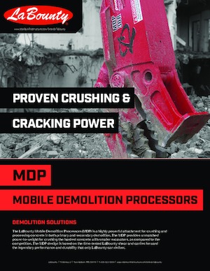 Pulverizadores de hormigón LaBounty MDP 20 CP