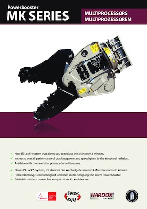 Trituradoras de hormigón Hydra Ram MK-18P