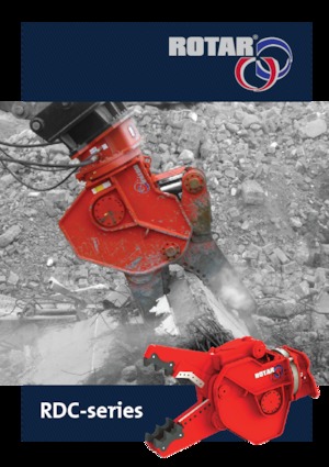 Trituradoras de hormigón Rotar RDC 25 S