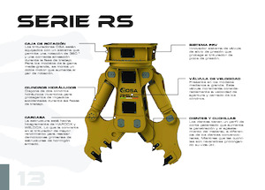 Trituradoras de hormigón OSA Demolition Equipment RS 6000 