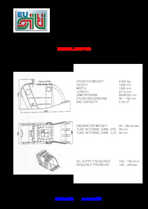 Trituradoras de hormigón Eusiti SGF 35