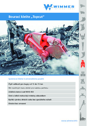 Trituradoras de hormigón WIMMER TC 1100 U