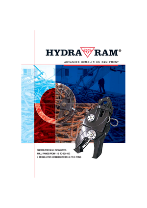 Pulverizadores de hormgón Hydra Ram HMSH 10