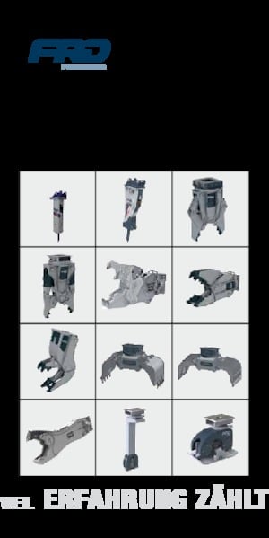 Cizallas para chatarra / acero FRD VR42ER