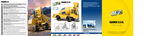 Autohormigoneras Carmix 5,5 XL