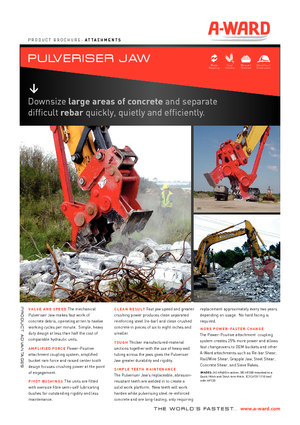 Pulverizadores de hormigón A-Ward AP400