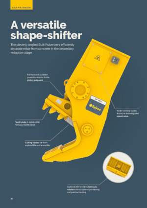 Pulverizadores de hormigón Epiroc BP 1650 R