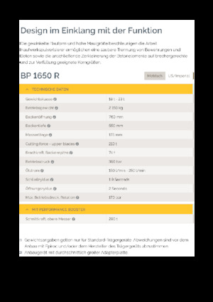 Pulverizadores de hormigón Epiroc BP 1650 R