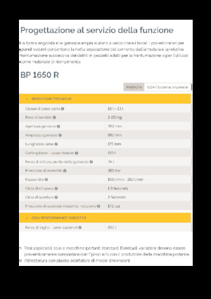 Pulverizadores de hormigón Epiroc BP 1650 R