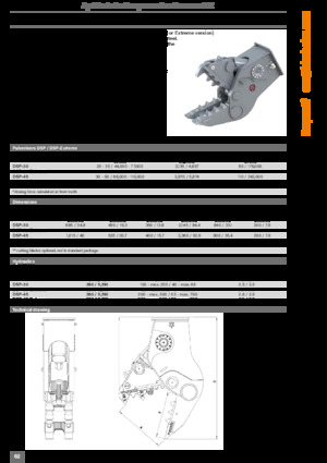 Pulverizadores de hormigón Kinshofer DSP-45