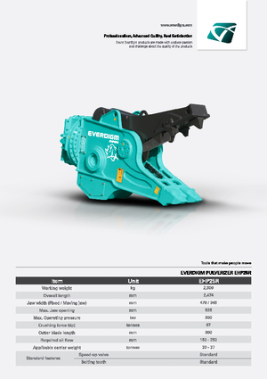 Pulverizadores de hormigón Everdigm EHP25R 