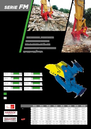 Pulverizadores de hormigón TREVI BENNE FM 100