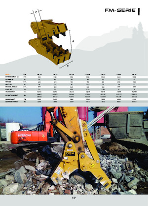 Pulverizadores de hormigón OSA Demolition Equipment FM 55