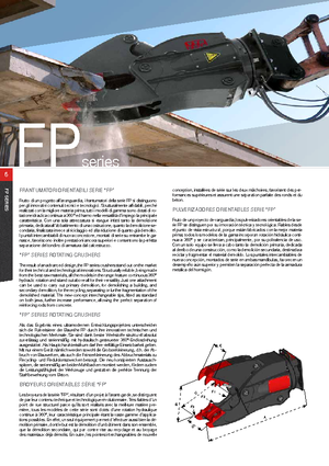 Pulverizadores de hormigón VTN FP24 