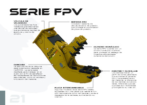 Pulverizadores de hormigón OSA Demolition Equipment FPV 17 