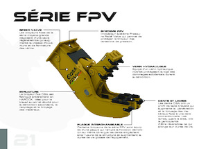 Pulverizadores de hormigón OSA Demolition Equipment FPV 60 