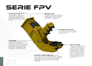Pulverizadores de hormigón OSA Demolition Equipment FPV 60 