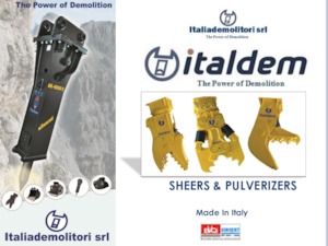 Pulverizadores de hormigón Italdem ITFF 280