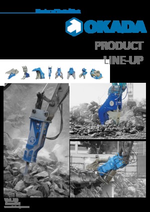 Pulverizadores de hormigón Okada OSC-200PAV 