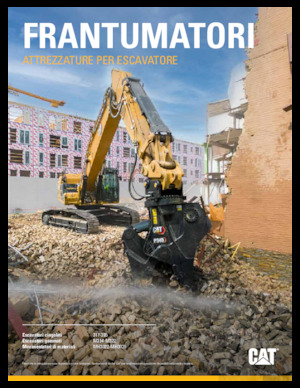 Pulverizadores de hormigón Caterpillar P345