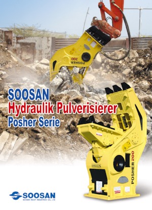 Pulverizadores de hormigón Soosan POSHER 200 