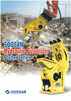 Pulverizadores de hormigón Soosan POSHER 200 