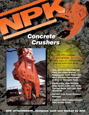 Pulverizadores de hormigón NPK U-45JR