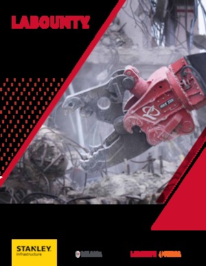 Pulverizadores de hormigón LaBounty MRX 250 CP