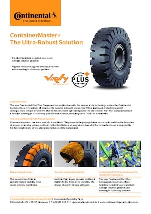 Neumáticos para maquinaria de obras públicas Continental ContainerMaster+ 18.00-25