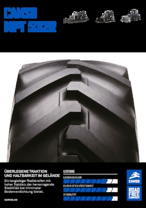 Neumáticos para maquinaria de obras públicas Camso MPT 532R 440/80R28 IND