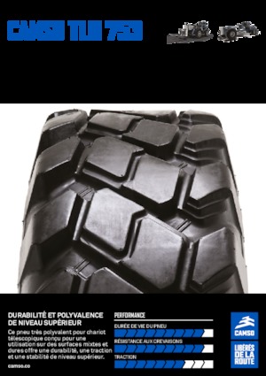 Neumáticos para maquinaria de obras públicas Camso TLH 753 13.00-24