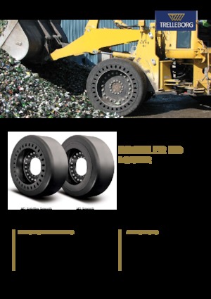 Neumáticos para maquinaria de obras públicas Trelleborg Brawler HD Smooth 55x10x18